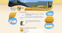 Desktop Screenshot of gaillard.fr
